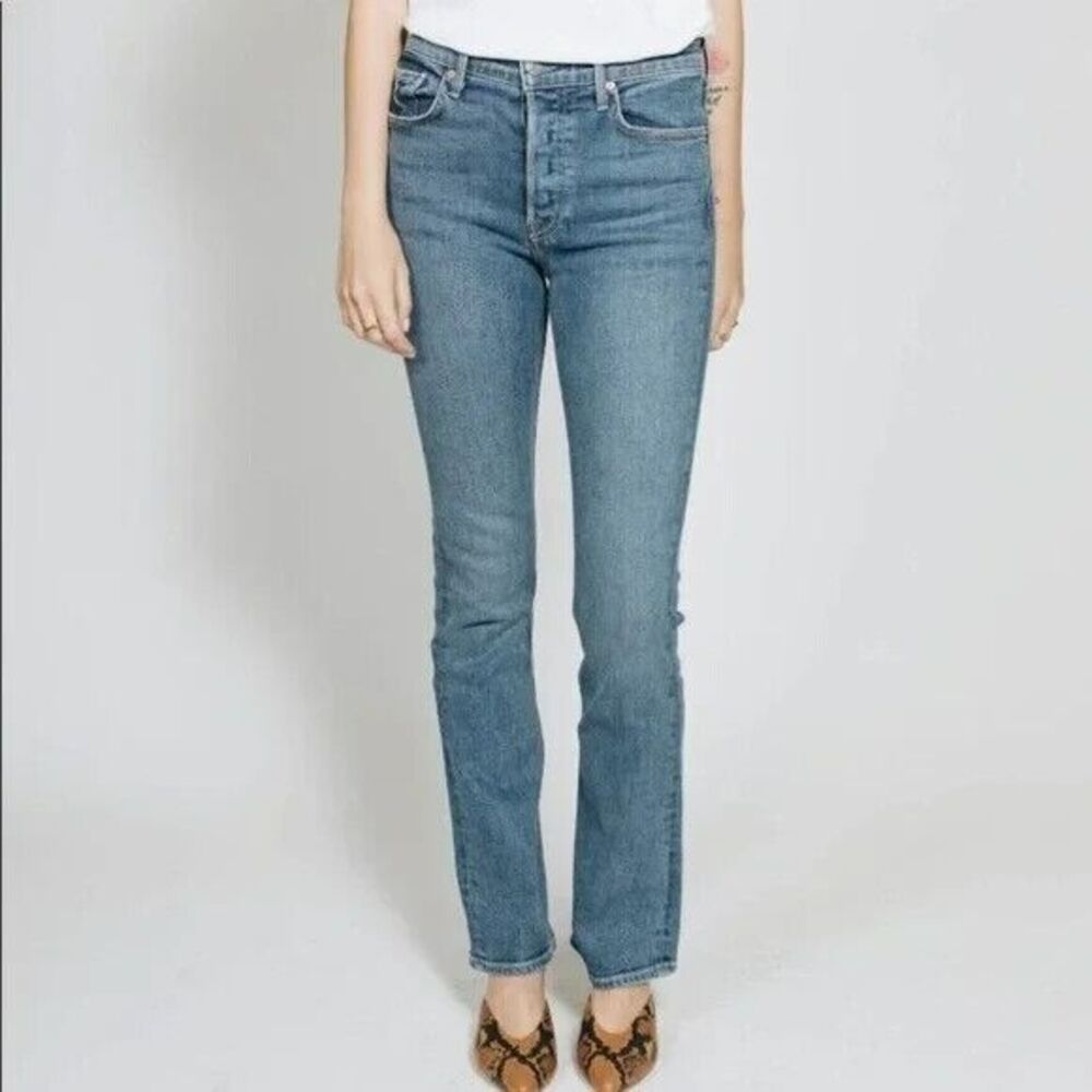GRLFRND Womens Sunny High Rise Flare Forever Country Size 25